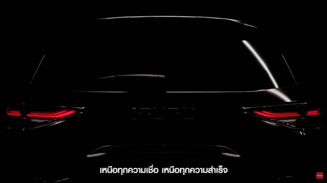 Isuzu mu-X thế hệ mới chốt ngày ra mắt ảnh 2
