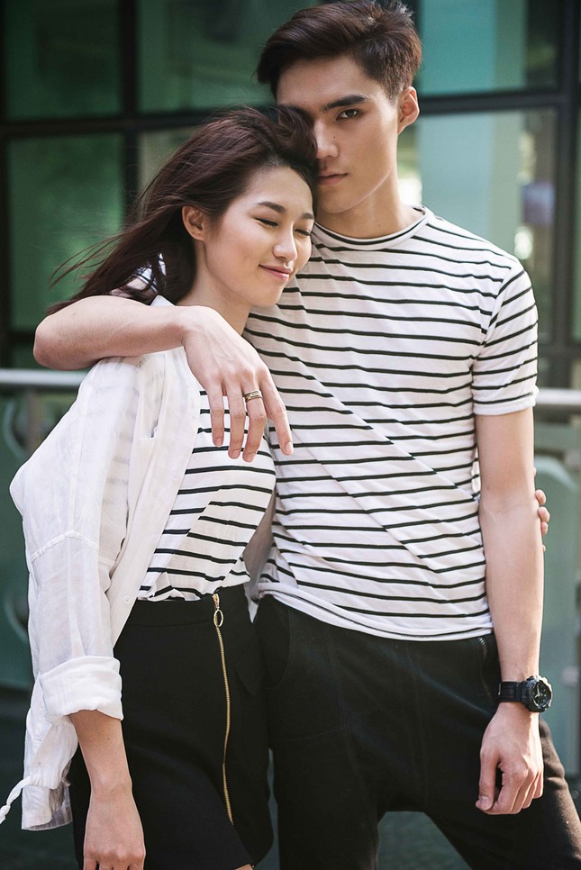 Quán quân Next Top và bạn gái ngọt ngào với thời trang đôi ảnh 1