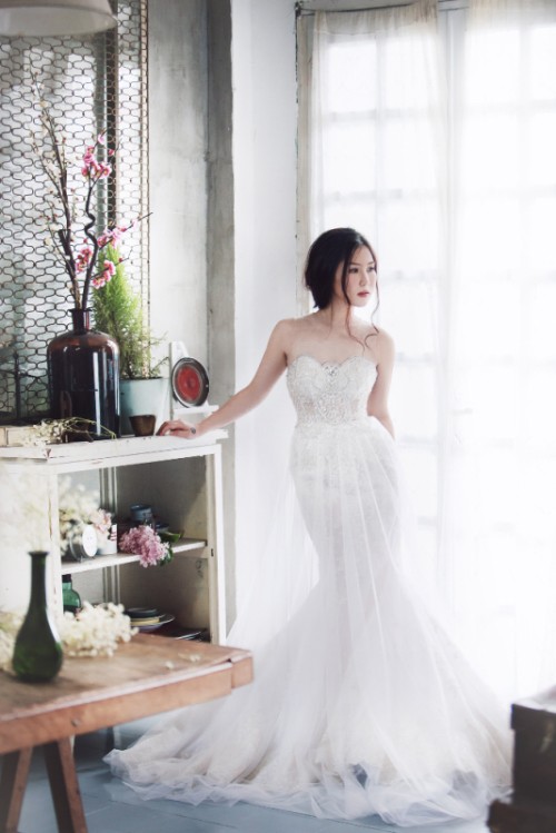 Hương Tràm diện váy cưới, hóa cô dâu xinh đẹp ảnh 10