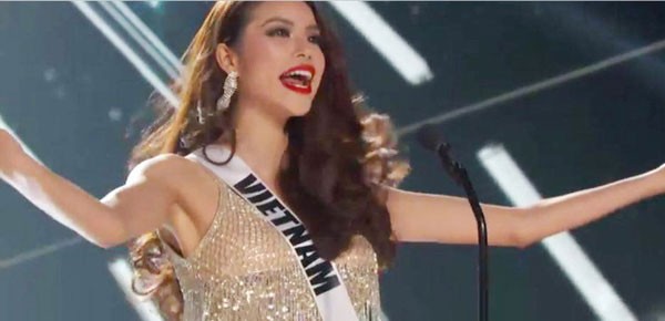 Phạm Hương lộng lẫy, tự tin ở bán kết Miss Universe ảnh 2