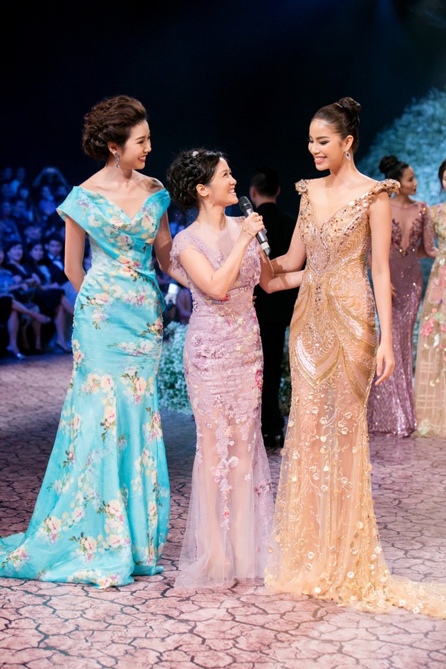 Hoa hậu Pháp duyên dáng trên sàn catwalk Việt ảnh 3