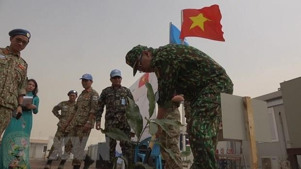 Bệnh viện dã chiến cấp 2 tổ chức kỷ niệm ngày 27/2 tại Nam Sudan ảnh 1