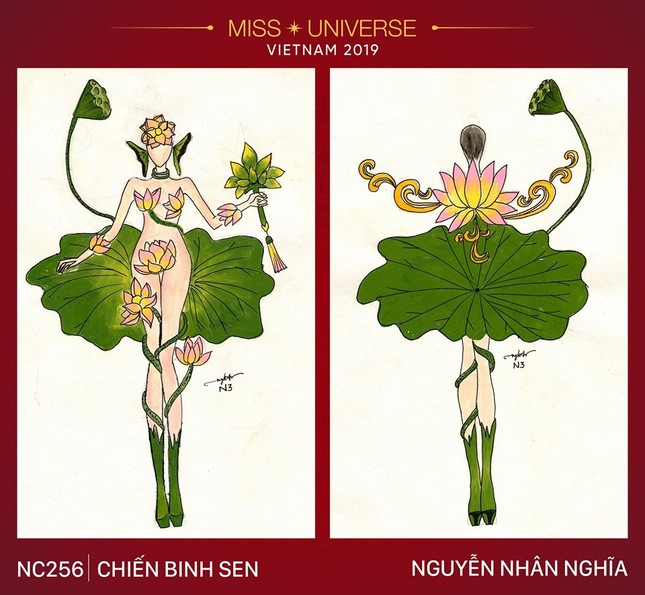 Trang phục dùng hoa sen che phần nhạy cảm cho Hoàng Thùy: Ngọc Trinh hợp hơn? ảnh 1