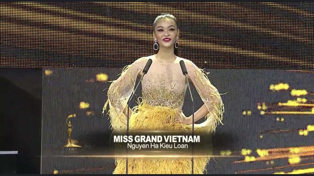 Kiều Loan hóa 'phượng hoàng lửa', đánh hông 'thần sầu' ở bán kết Miss Grand ảnh 1