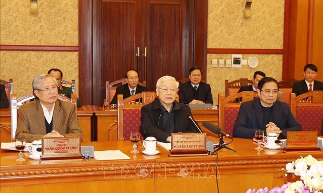 Tổng Bí thư, Chủ tịch nước chủ trì họp Ban Bí thư ảnh 1