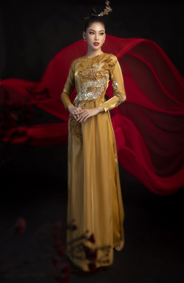Hé lộ trang phục dân tộc của Á hậu Ngọc Thảo đem đến Miss Grand International 2020 ảnh 4