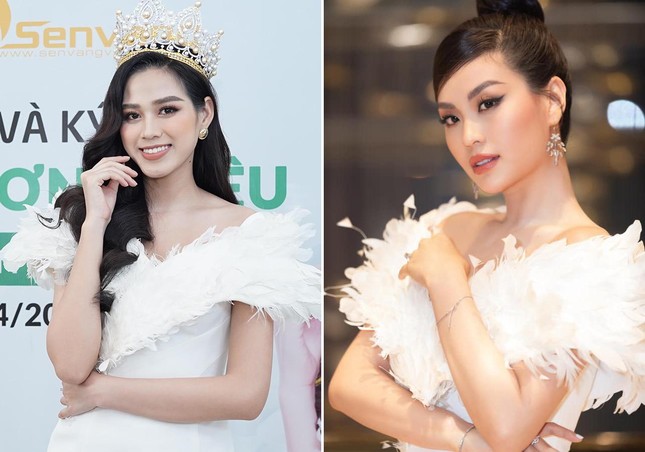 Hoa hậu Đỗ Thị Hà 'đụng hàng' loạt mỹ nhân Việt và vẻ đẹp khó trộn lẫn ảnh 10