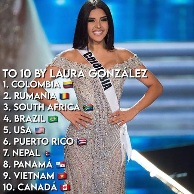 Khánh Vân được Á hậu Hoàn vũ thế giới 2017 dự đoán lọt top 10 Miss Universe ảnh 1