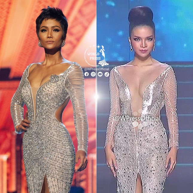 Người đẹp Thái bị cho là mặc váy 'nhái' của H'Hen Niê tại bán kết Miss Universe Thailand ảnh 3
