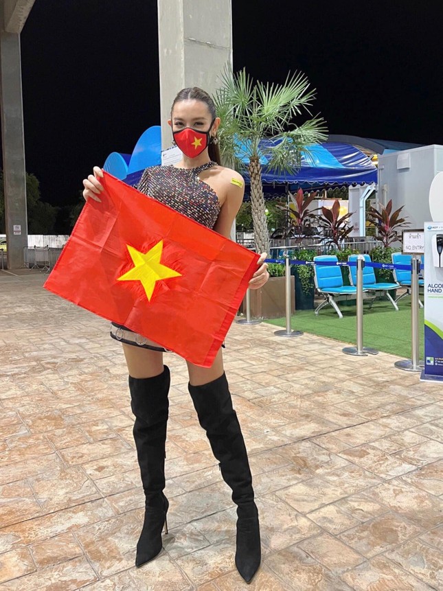 Vừa đặt chân đến Thái Lan, Thuỳ Tiên đã nhận tin vui đứng đầu cuộc bình chọn ở Miss Grand 2021 ảnh 8