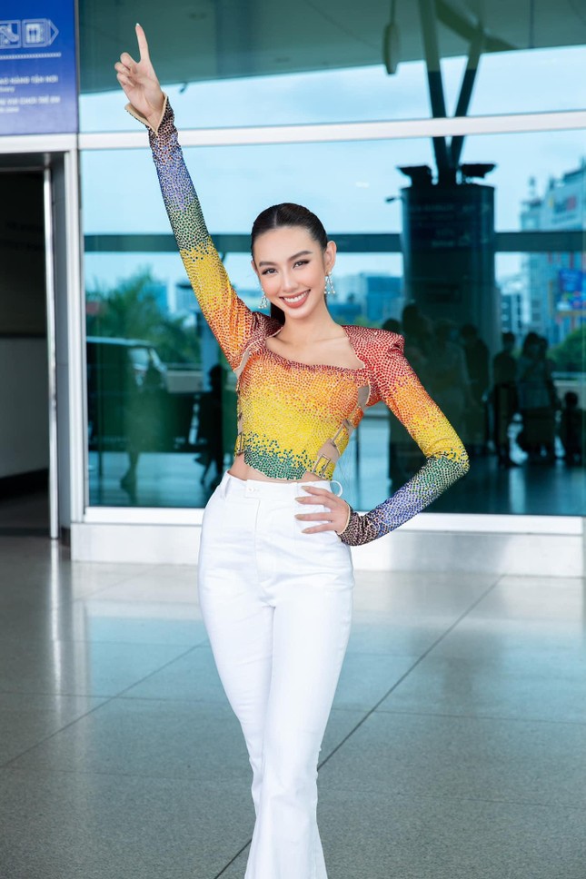 Vừa đặt chân đến Thái Lan, Thuỳ Tiên đã nhận tin vui đứng đầu cuộc bình chọn ở Miss Grand 2021 ảnh 2