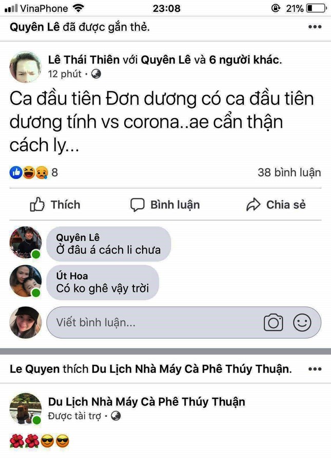 Một ngày xử lý 2 vụ tung tin thất thiệt về dịch Covid-19 ở Lâm Đồng ảnh 1
