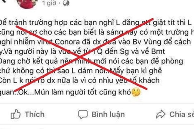 Kết quả xét nghiệm trường hợp 'nghi nhiễm coronavirus' ở Đắk Lắk ảnh 3