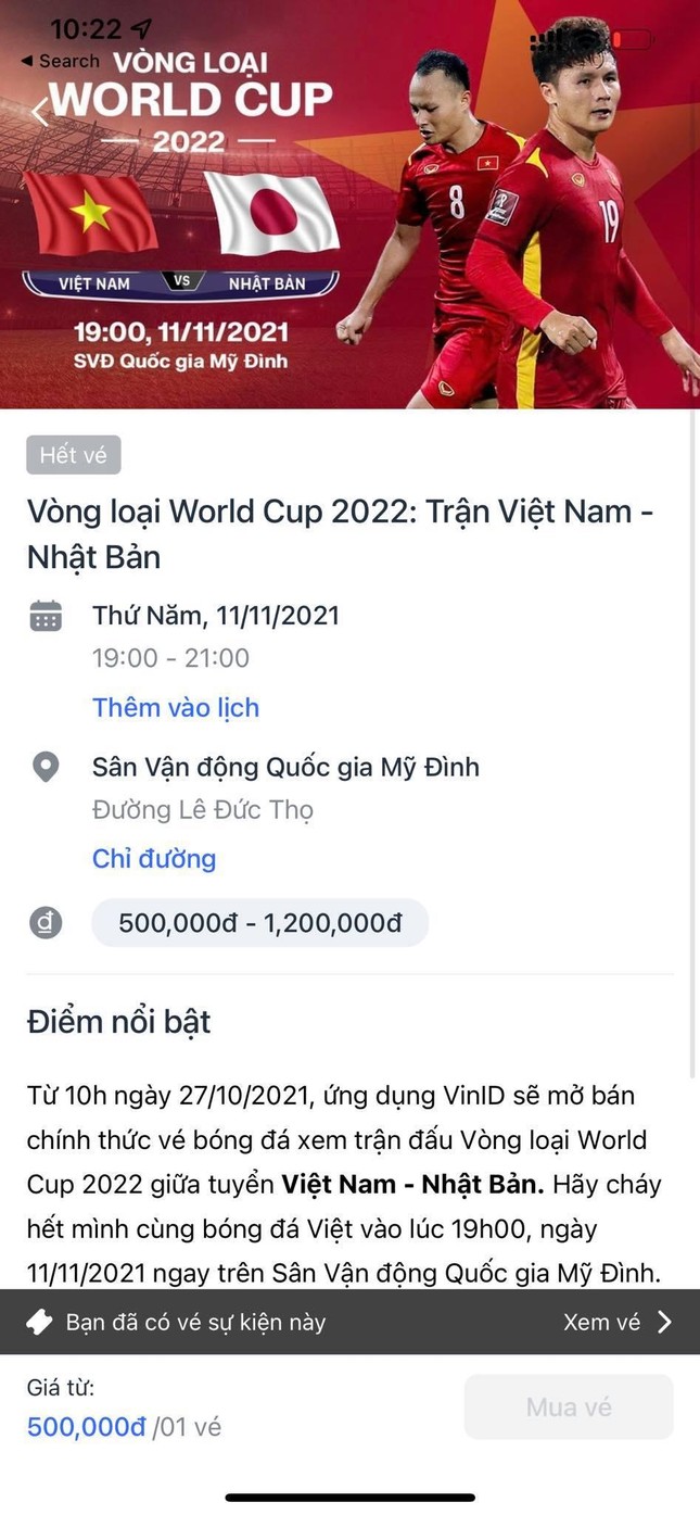 VFF bán sạch vé xem tuyển Việt Nam gặp Nhật Bản trên sân nhà sau 23 phút ảnh 5