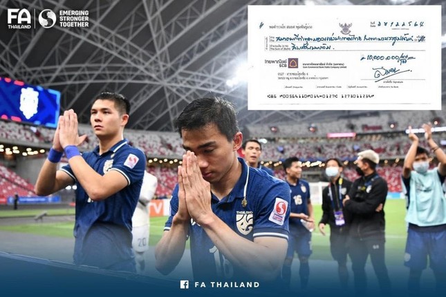 LĐBĐ Thái Lan chuyển thẳng 7 tỷ đồng vào tài khoản cầu thủ sau trận thắng Việt Nam ảnh 1
