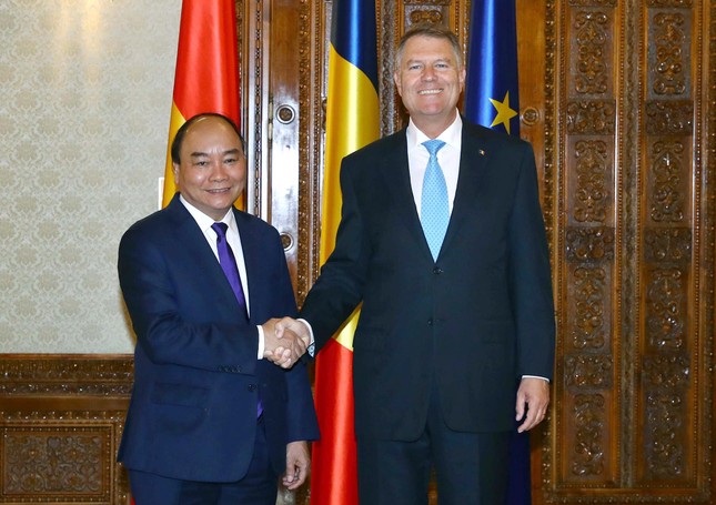 Thủ tướng hội kiến Tổng thống, Chủ tịch Thượng viện Romania ảnh 1