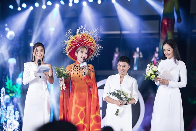 Lộ diện top 3 xuất sắc nhất tại đêm thi 'Top Model' của Miss World Việt Nam ảnh 7
