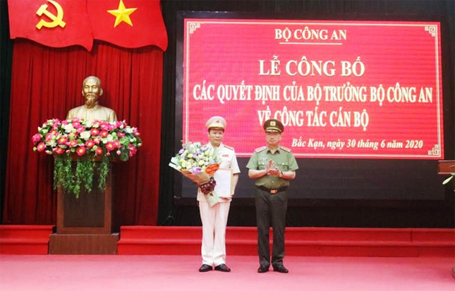 Bổ nhiệm tân Cục trưởng Cục CNTT, Giám đốc Công an tỉnh Bắc Kạn ảnh 1