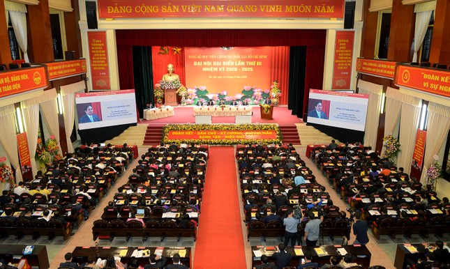 Ông Nguyễn Xuân Thắng tái đắc cử Bí thư Đảng ủy Học viện Chính trị Quốc gia Hồ Chí Minh ảnh 1