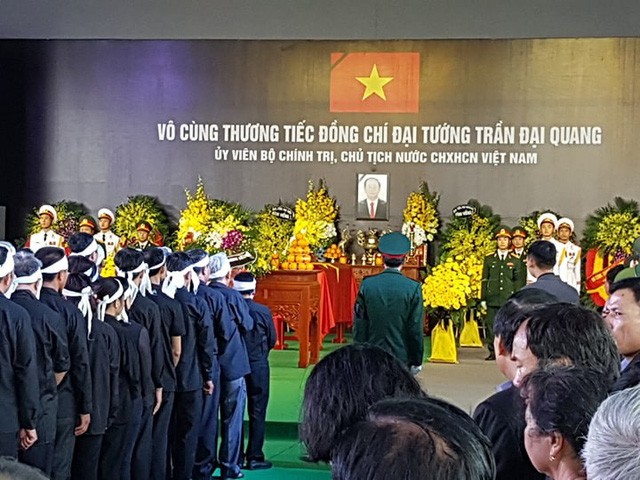 Chủ tịch nước Trần Đại Quang trở về đất mẹ ảnh 52