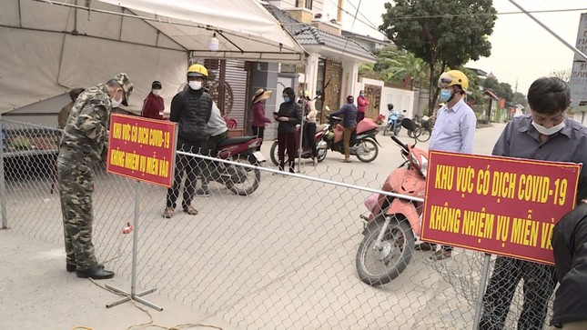 Phong tỏa thêm một xã thuộc thị xã Đông Triều ảnh 1