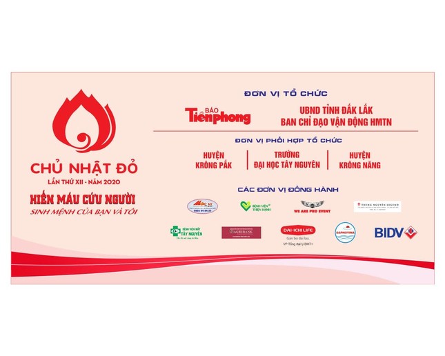 Tươi xinh những nụ cười Chủ nhật Đỏ Krông Năng 2020 ảnh 11