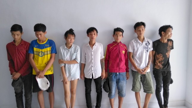 Tạm giữ nhóm đối tượng sử dụng trái phép chất ma túy ảnh 2