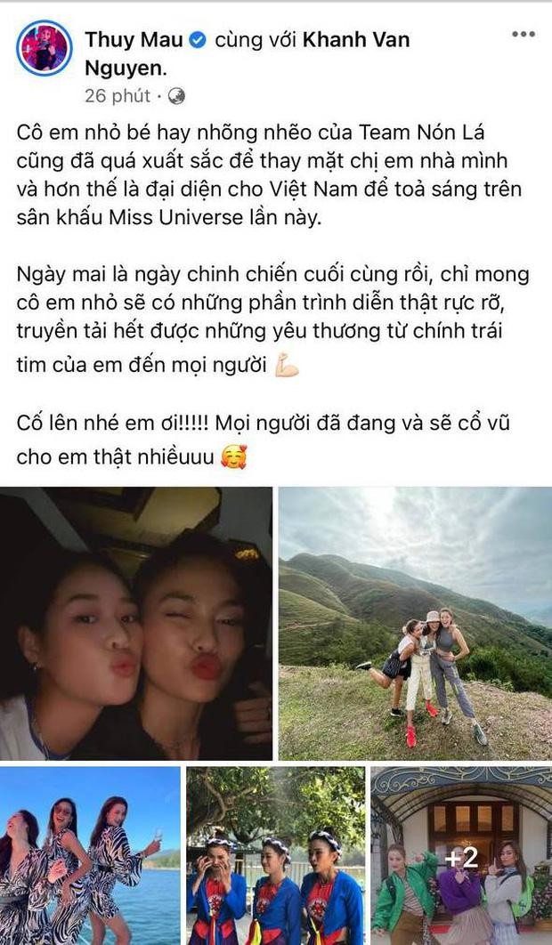 Võ Hoàng Yến và dàn sao Việt động viên khi Khánh Vân dừng ở top 21 Miss Universe ảnh 8