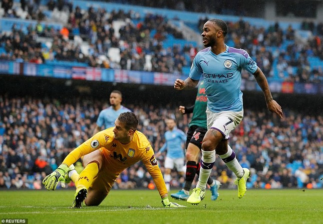Thắng dễ Aston Villa, Man City gây sức ép lớn lên Liverpool ảnh 1