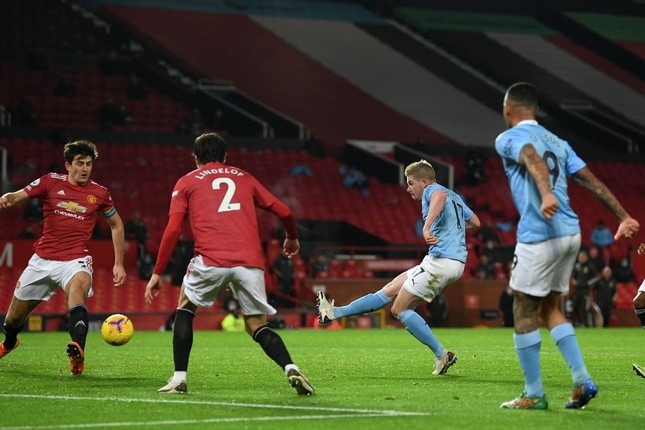 VAR tước phạt đền, M.U chia điểm với Man City ảnh 15