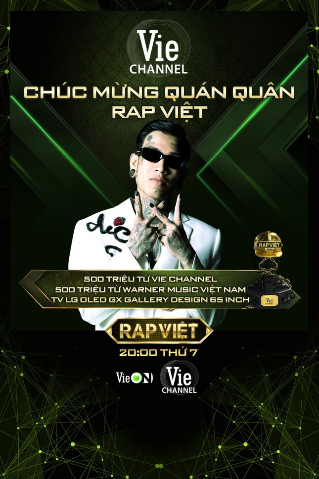 Dế Choắt vượt qua GDucky trở thành quán quân Rap Việt, khán giả 'sốc' trước kết quả ảnh 1