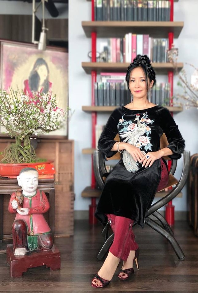 Hồng Nhung mời chồng cũ về nhà ăn Tết với con ảnh 4
