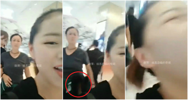 'Thiên hậu' Trung Quốc bị chỉ trích vì cố tình đá fan nữ ngã dúi đầu ảnh 1