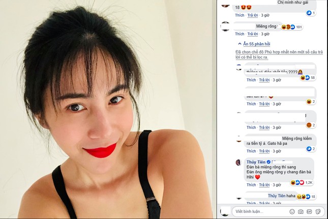 Thủy Tiên gây 'bão' vì lời đáp trả với người chê bai nhan sắc mình ảnh 2