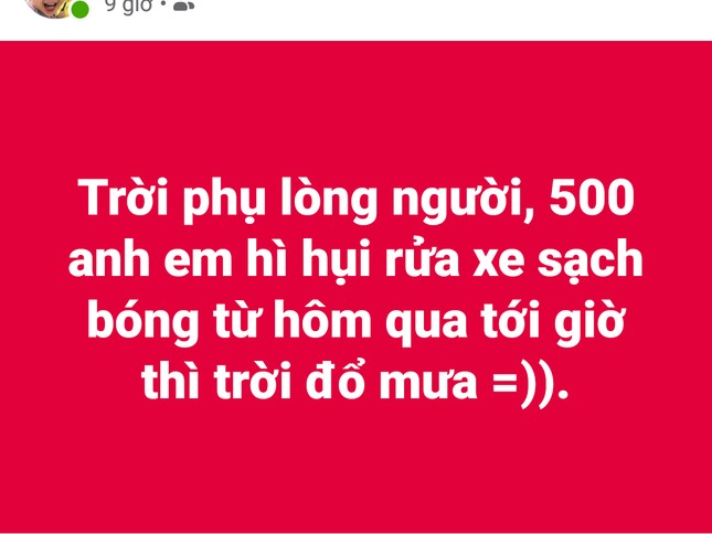 Dân mạng đồng loạt 'cảm thán' về trận mưa lịch sử vào đêm 30 Tết ảnh 3