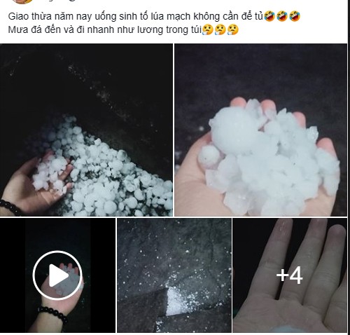 Dân mạng đồng loạt 'cảm thán' về trận mưa lịch sử vào đêm 30 Tết ảnh 6