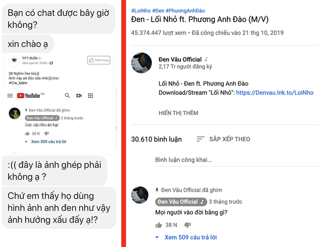 Đen Vâu lên tiếng về nghi vấn xúc phạm nhóm nhạc BTS ảnh 1