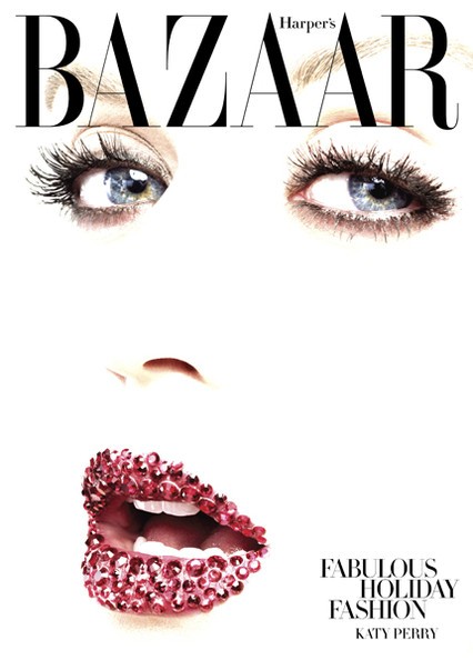 Bìa tạp chí Harper’s Bazaar, thể hiện ca sỹ Katy Perry, nhiếp ảnh gia Alexi Lubomirski