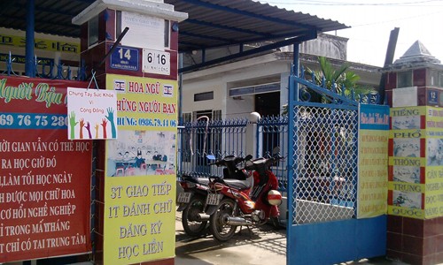 Một trung tâm dạy tiếng Hoa