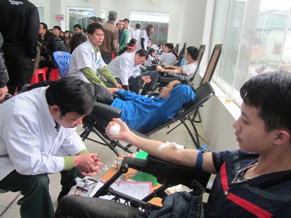 Bí thư Tỉnh Đoàn nhiều lần hiến máu ảnh 9