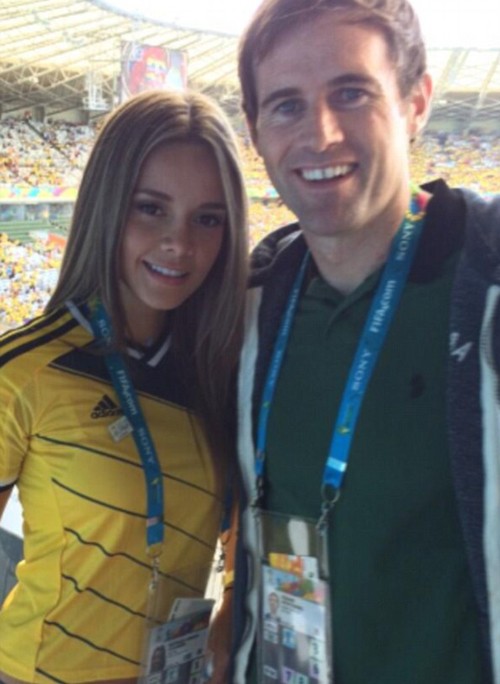 Nữ phóng viên Colombia gây sốt ở World Cup 2014 ảnh 1
