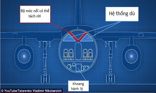 3 năm ròng 'ép' máy bay tự tách rời cabin để cứu người ảnh 1