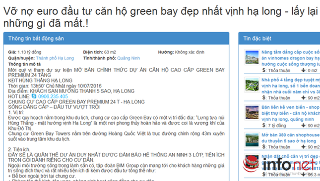Chiêu 'vỡ nợ Euro' để bán nhà đất ảnh 1