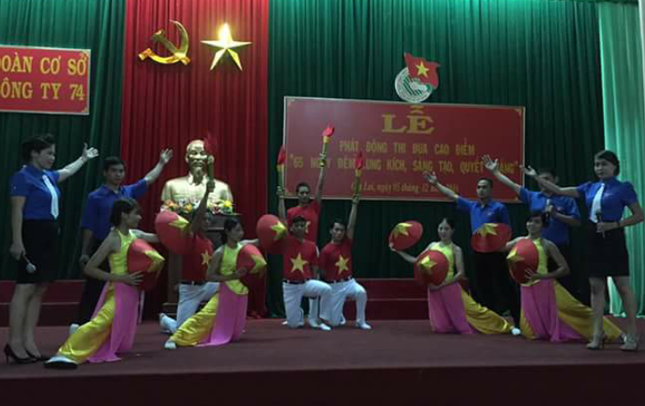 Đoàn cơ sở thi đua cao điểm xung kích sáng tạo ảnh 1