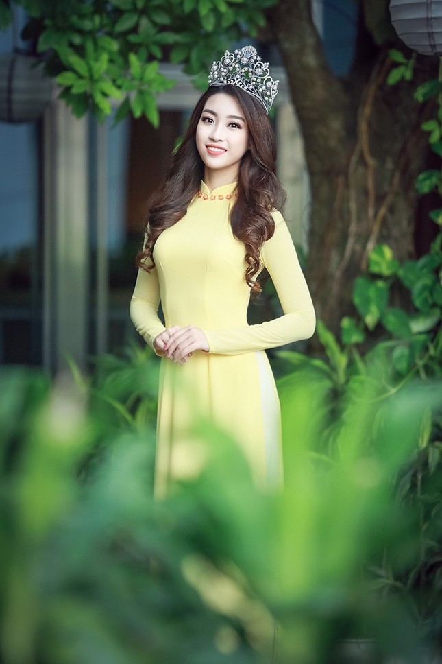 Hoa hậu Đỗ Mỹ Linh làm Đại sứ hình ảnh Lễ hội Áo dài TPHCM 2017 ảnh 3