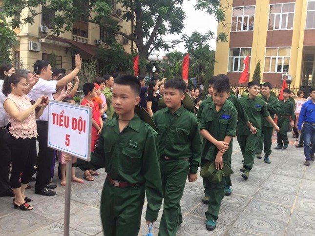Lạng Sơn: Chiến sỹ nhí học kỳ Quân đội xuất quân ảnh 3