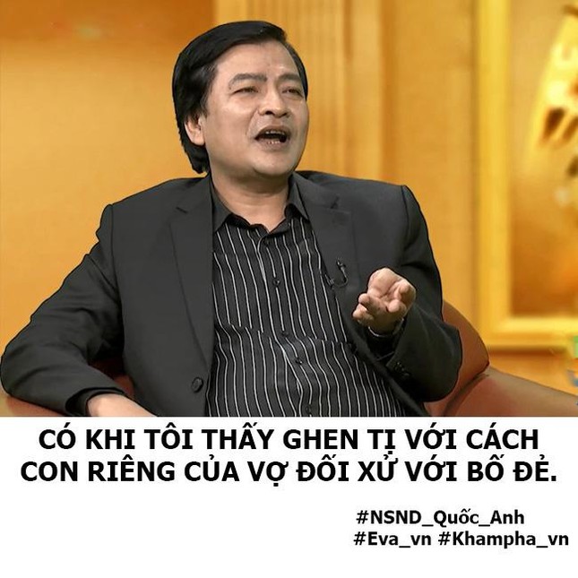 NSND Quốc Anh: 'Tôi đối xử với con riêng của vợ như bạn' ảnh 2