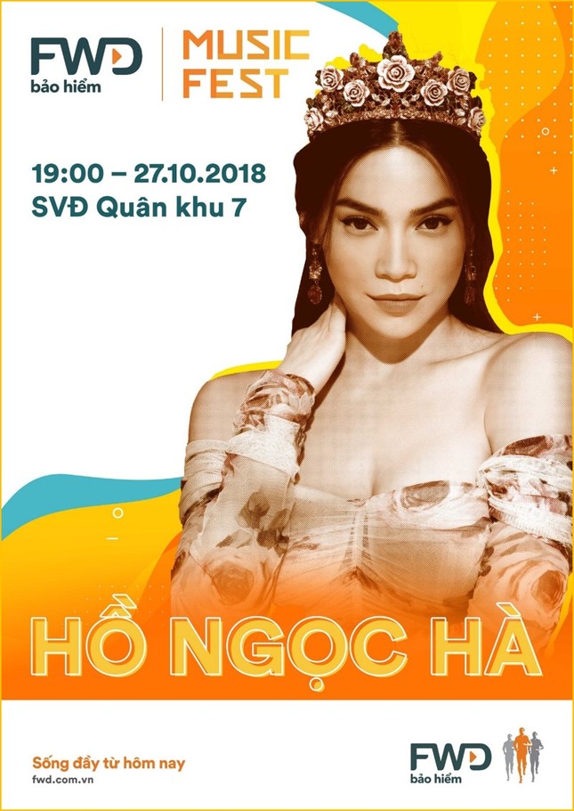 Dàn sao khủng tham gia Lễ hội âm nhạc FWD tri ân khách hàng ảnh 3