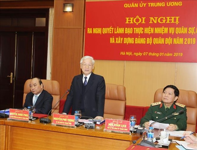 Tổng Bí thư, Chủ tịch nước chủ trì Hội nghị Quân ủy Trung ương ảnh 2