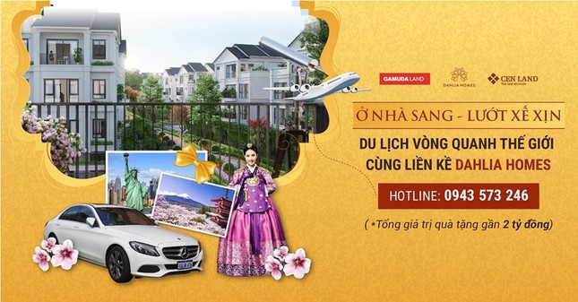 Mua Dahlia Homes – KĐT Gamuda Gardens trước Tết, nhận ưu đãi hấp dẫn ảnh 1